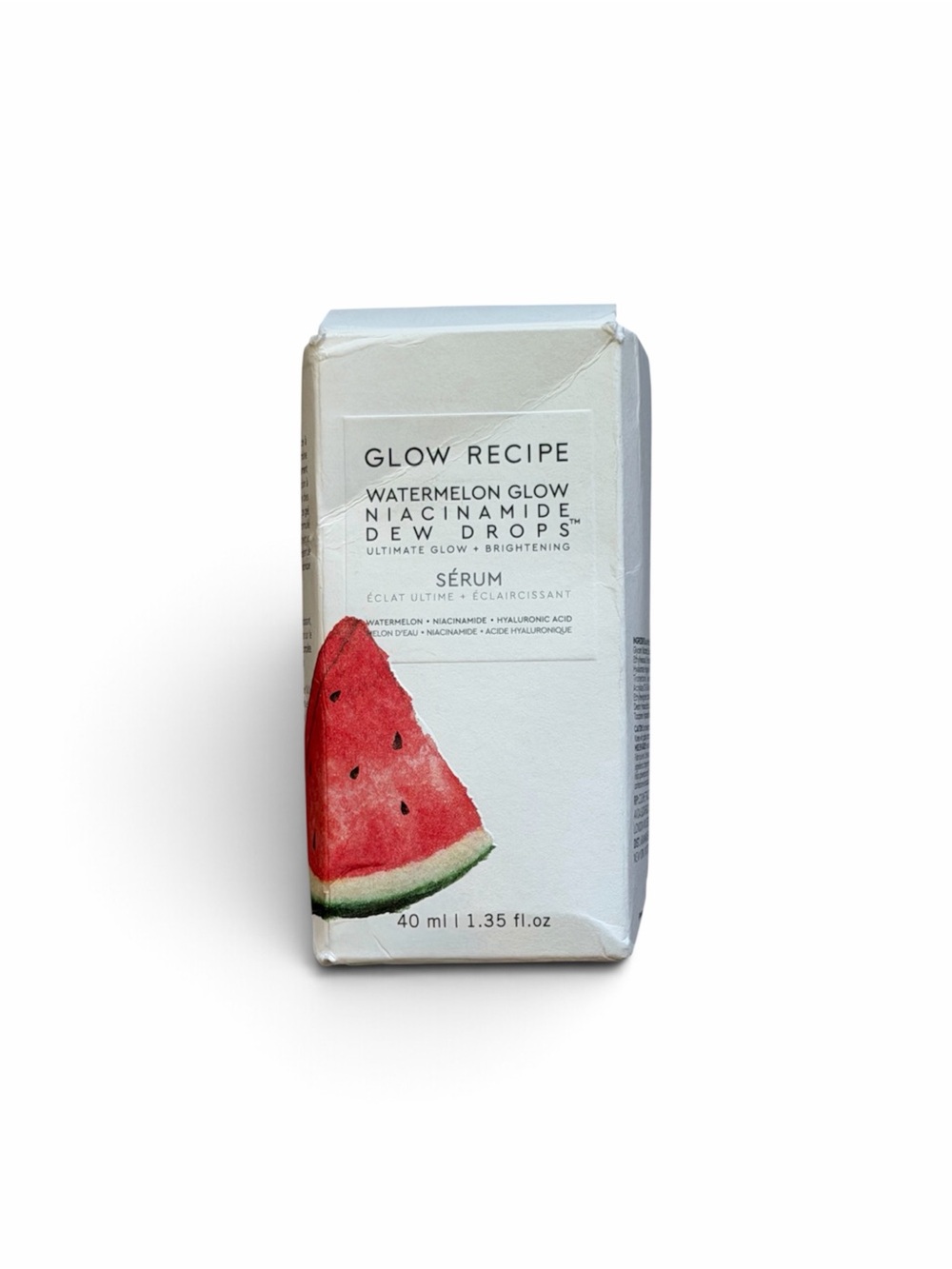 Glow Recipe Watermelon Glow Niacinamide Dew Drops Serum - Red, Green, White